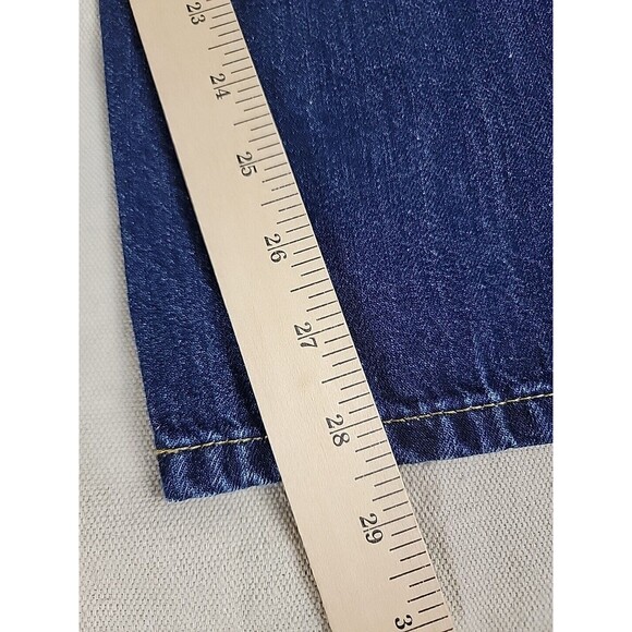 Polo Ralph Lauren Jeans Mens 34 35x28.5 Straight Blue Mid Rise Preppy Stretch - Picture 3 of 16